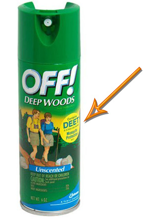 DEET Insect repellent DEET explained INSECT COP