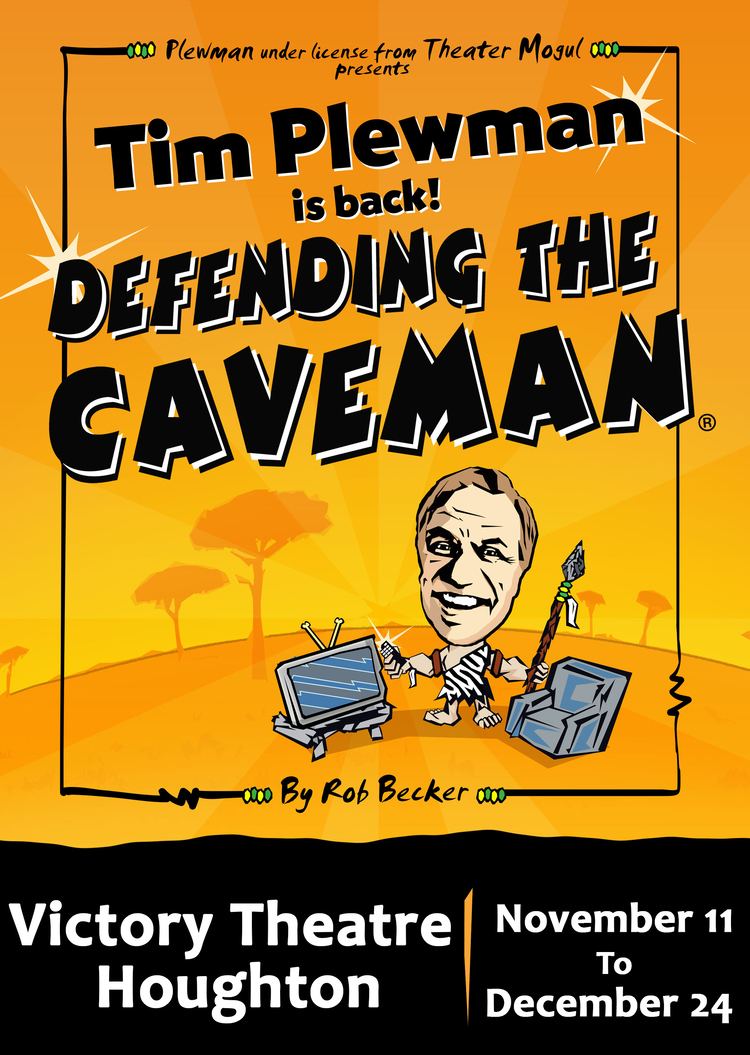 Defending the Caveman Tim Plewman lights up the Victory Theatre with 39Defending the