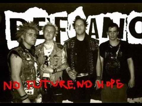 Defiance (punk band) Defiance No Future No Hope YouTube
