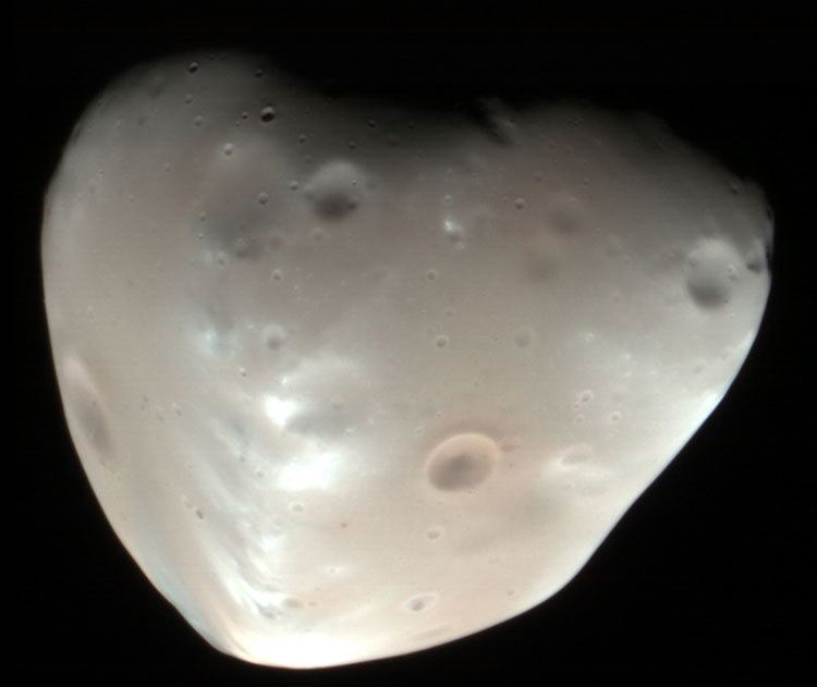 Deimos (moon) The Satellites Moons of Mars Phobos and Deimos