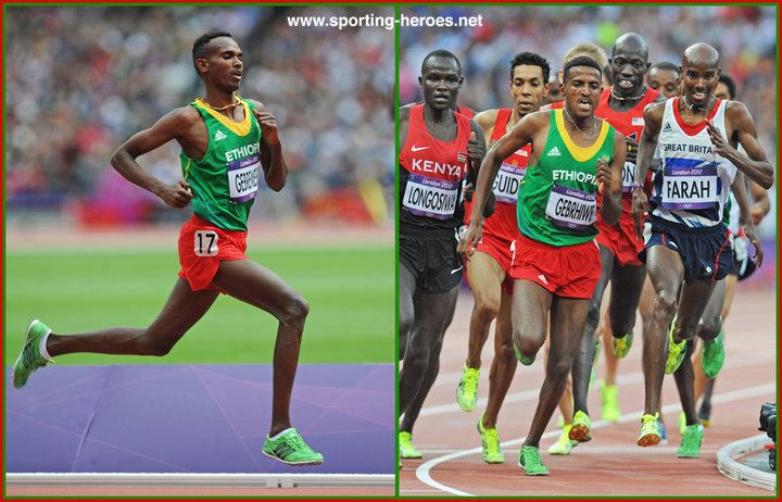 Dejen Gebremeskel gebremeskel Dejen 2nd 2012 Olympic Games 5000m Ethiopia