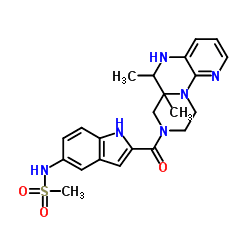Delavirdine Delavirdine C22H28N6O3S ChemSpider