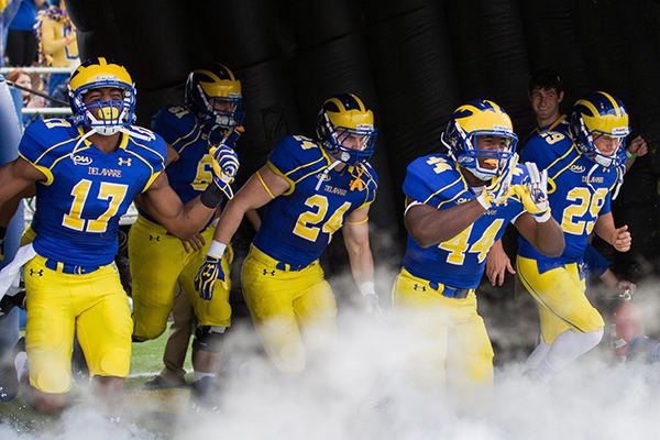 Delaware Fightin' Blue Hens football Blue Hens to gather for activities including UD football watch parties