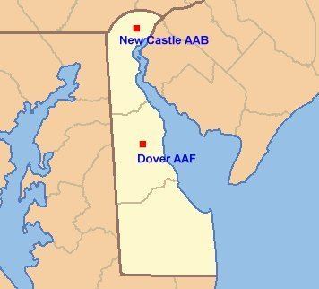 Delaware World War II Army Airfields