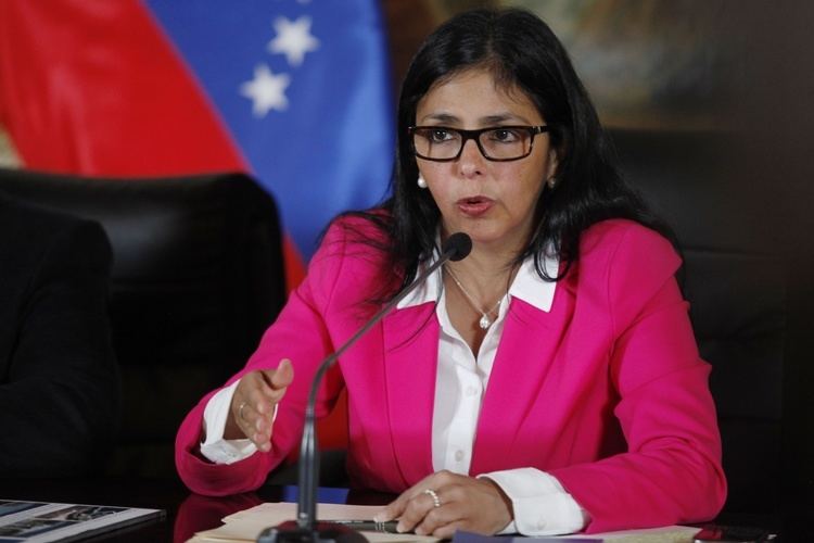 Delcy Rodríguez Venezuelan Foreign Minister Demands Immediate Resignation of OAS