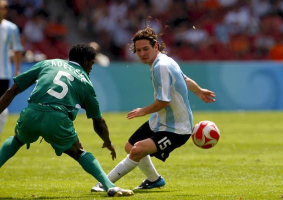Dele Adeleye Photo Gallery Argentina v Nigeria Free Football images
