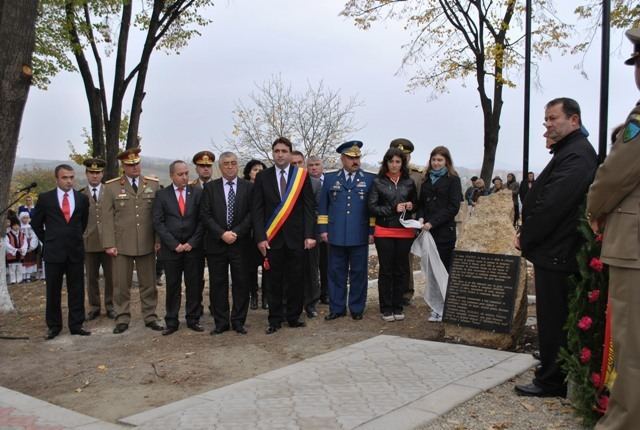 Deleni, Iași Inaugurarea Cimitirului Militar din comuna Deleni judetul Iasi