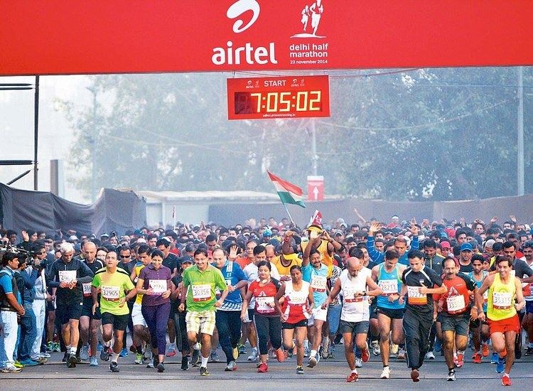 Delhi Half Marathon idailymailcoukipix20141124236F569A0000057