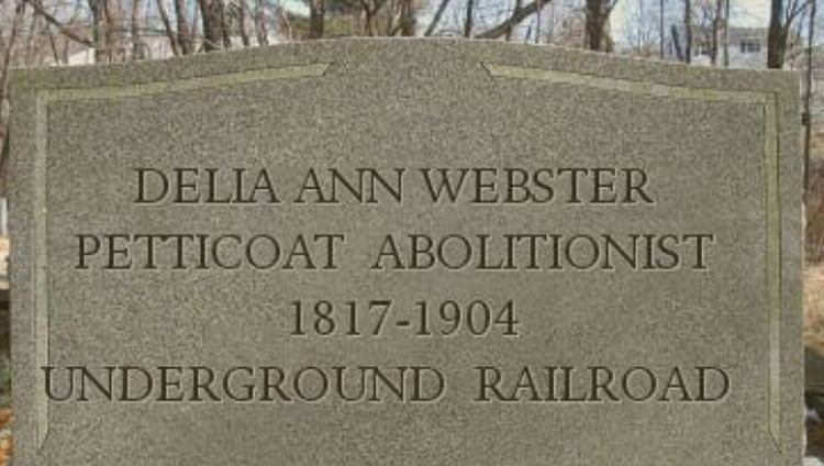 Delia Webster Delia Ann Webster 1817 1904 Find A Grave Memorial