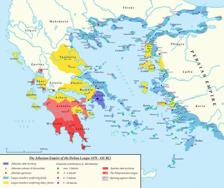 Delian League The Delian League 478 431 BC by Undevicesimus on DeviantArt