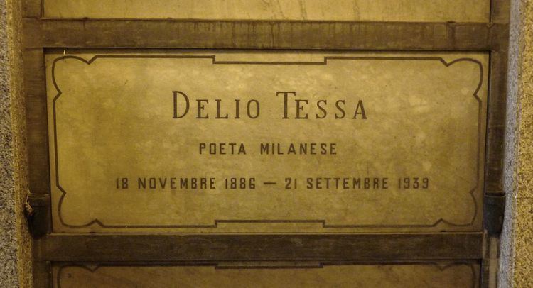 Delio Tessa Delio Tessa Wikipedia