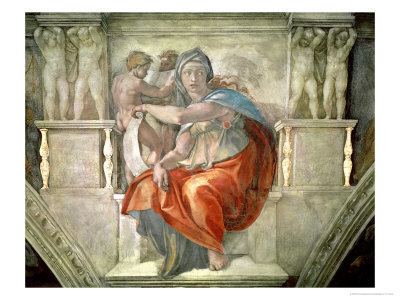 Delphic Sibyl Michelangelo The Sistine Chapel Ceiling Delphic Sibyl Art amp Critique