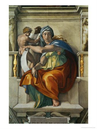 Delphic Sibyl Michelangelo The Sistine Chapel Ceiling Delphic Sibyl Art amp Critique