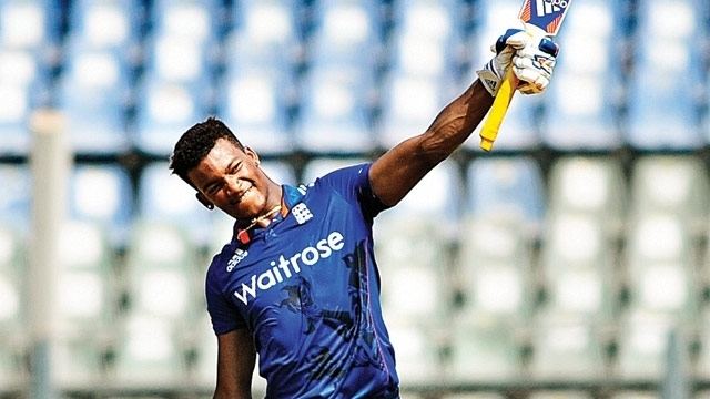 Delray Rawlins India vs England Under 19 tour Delray Rawlins stands out with