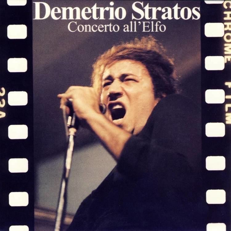 Demetrio Stratos Demetrio Stratos Concerto all39Elfo Recensione