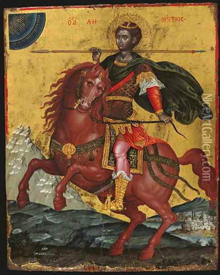 Demetrius of Thessaloniki Africans In Europe Moors Medieval Art History Saint