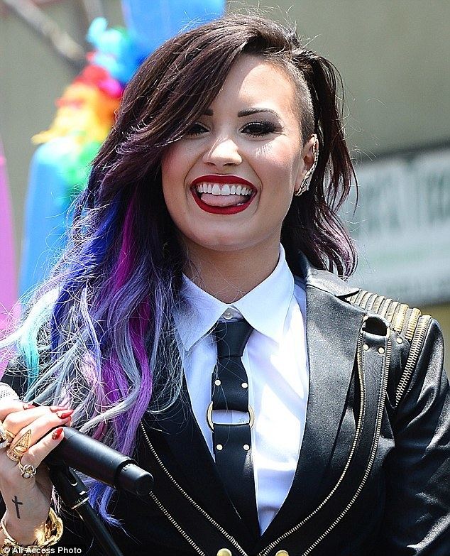 Demi Lovato Demi Lovato performs as Grand Marshal of the LA Gay Pride