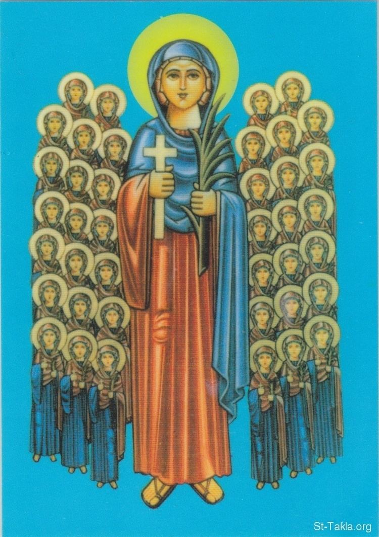 Demiana Image Coptic Saints Saint Demiana 08