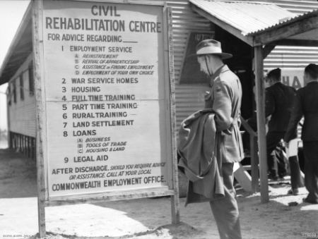 Demobilisation of the Australian military after World War II