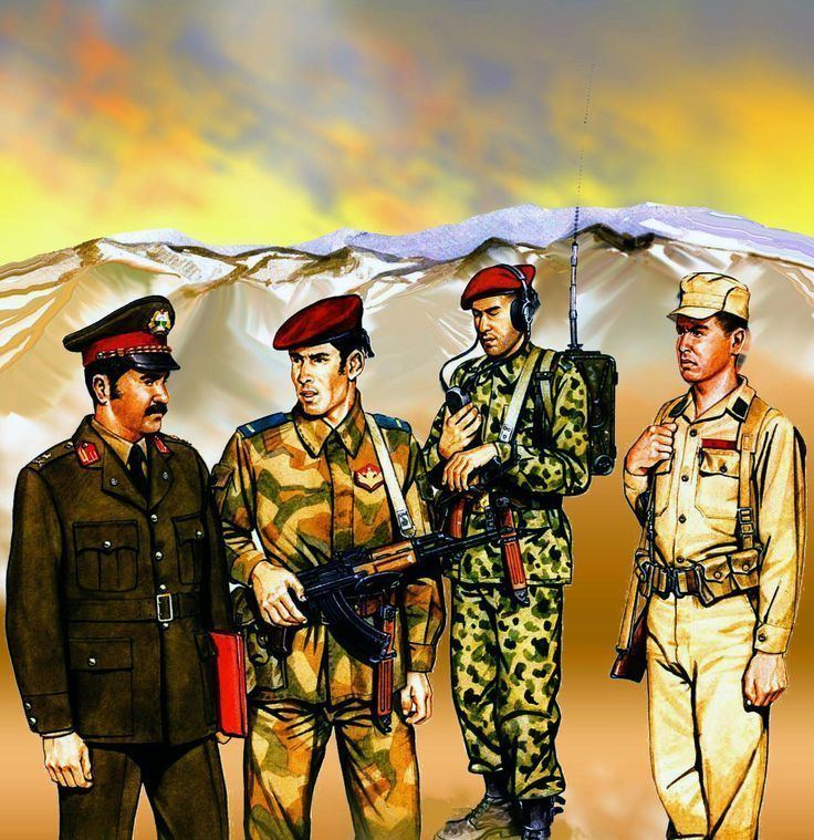 Democratic Republic of Afghanistan Army of the Communist Democratic Republic of Afghanistan during the