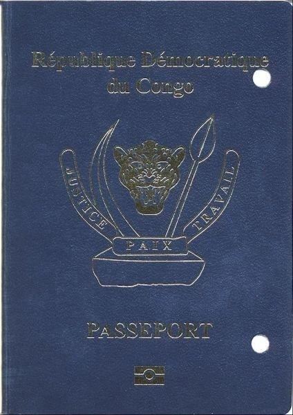 democratic republic of congo passport name order