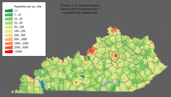 Demographics of Kentucky