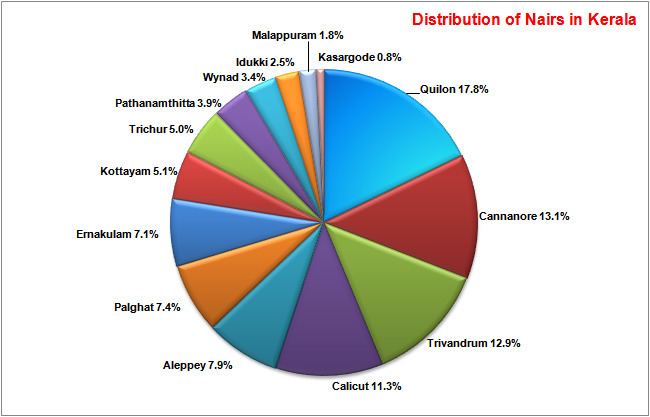 Demographics of Nair community