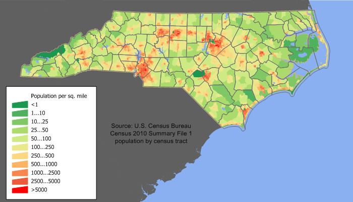 Demographics of North Carolina