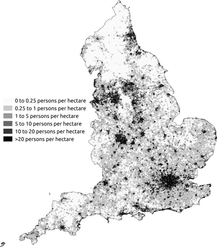 Demography of England