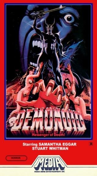 Demonoid (film) Media Home Entertainment VHS Covers 1980s Horror Movie Art