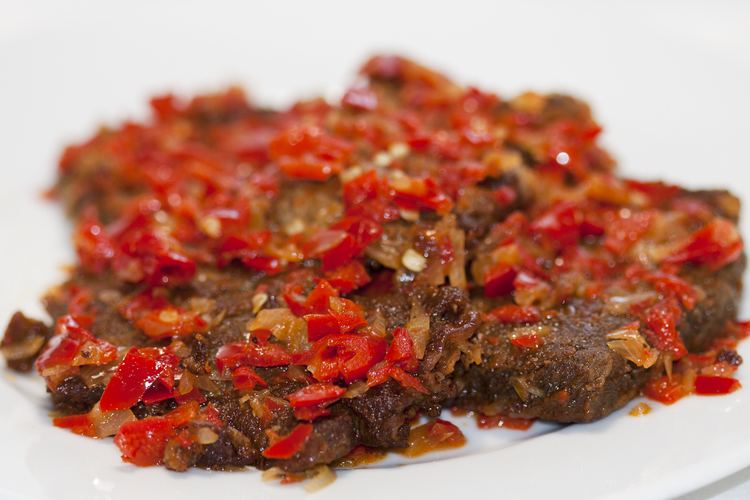 Dendeng Dendeng Balado Spicy Dried Beef Vero at Home