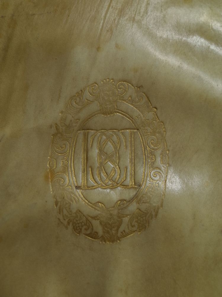 Denis de Sallo Gold Tooled Binding from the Library of Denis de Sallo TRACES OF
