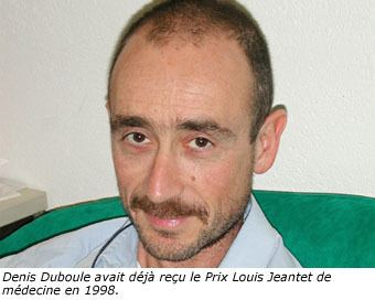 Denis Duboule Prix Marcel Benoist 2003
