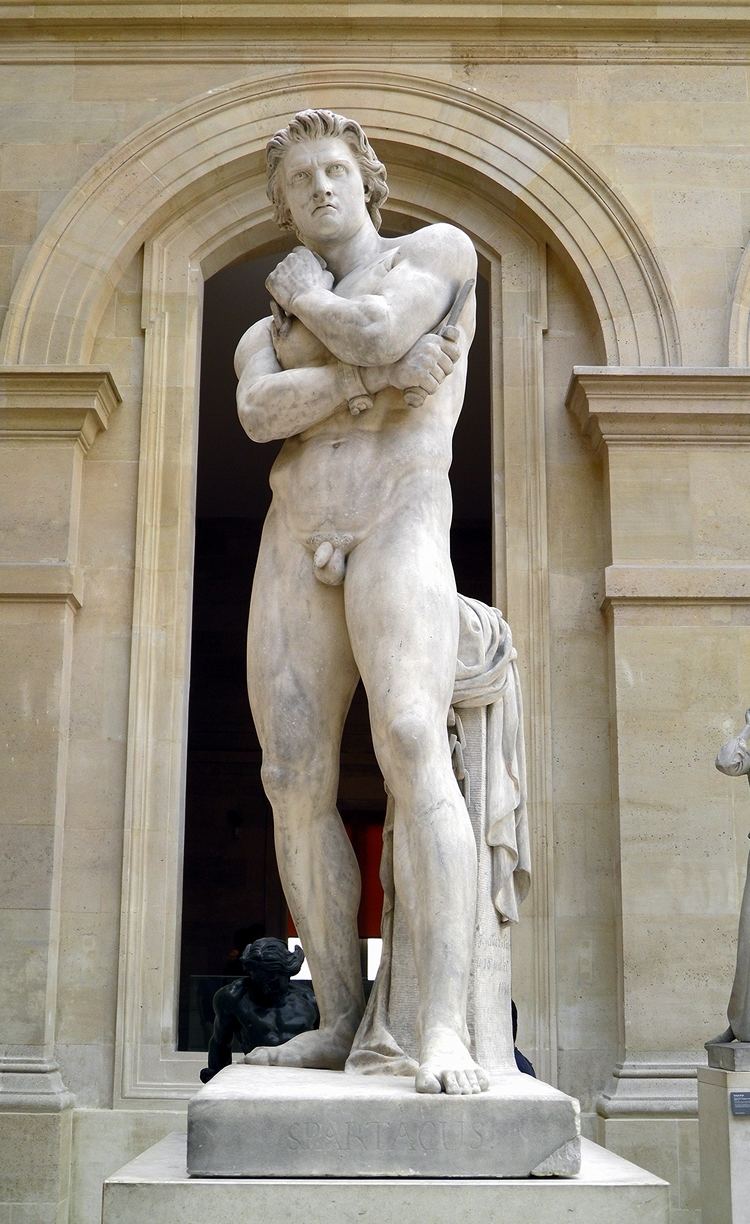 Denis Foyatier FileSpartacus marble sculpture of Denis Foyatier 1830