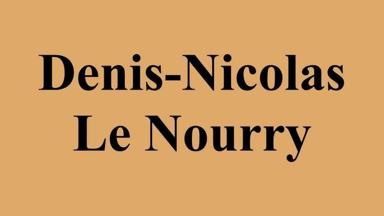 Denis-Nicolas Le Nourry DenisNicolas Le Nourry YouTube