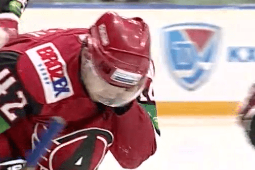 Denis Sokolov (ice hockey) Denis Sokolov Suffers Awful Injury Severs Carotid Artery After