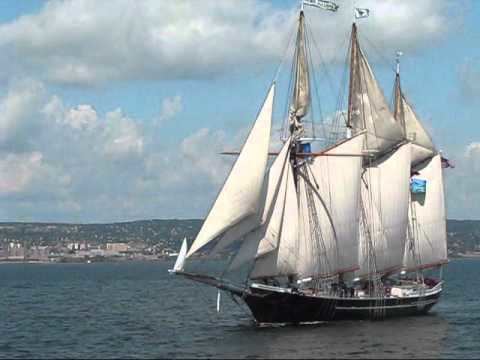 Denis Sullivan (schooner) Schooner Denis Sullivan Sailing Lake Superior YouTube