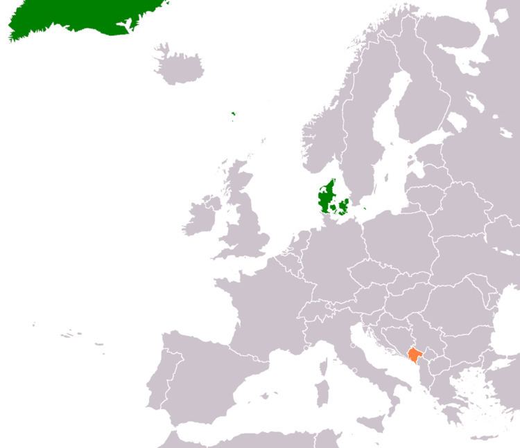 Denmark–Montenegro relations