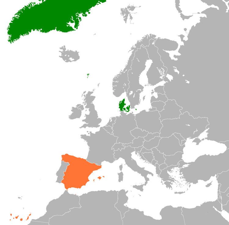 Denmark–Spain relations
