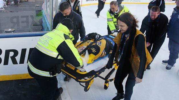 Denna Laing Hockey Player Seriously Injured In Winter Classic Faces Long