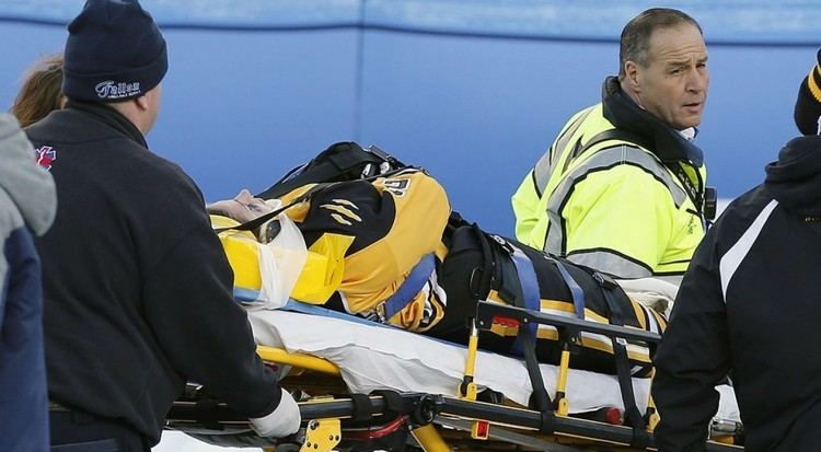 Denna Laing Denna Laing 39suffered a severe spinal cord injury39 at Winter Classic