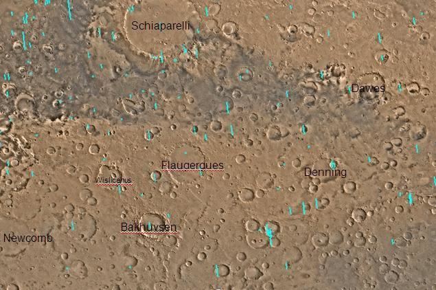 Denning (Martian crater)