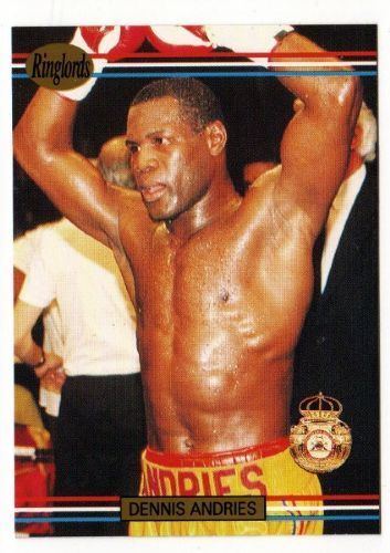 Dennis Andries Dennis Andries 19 RINGLORDS 1991 Boxing Trading Card
