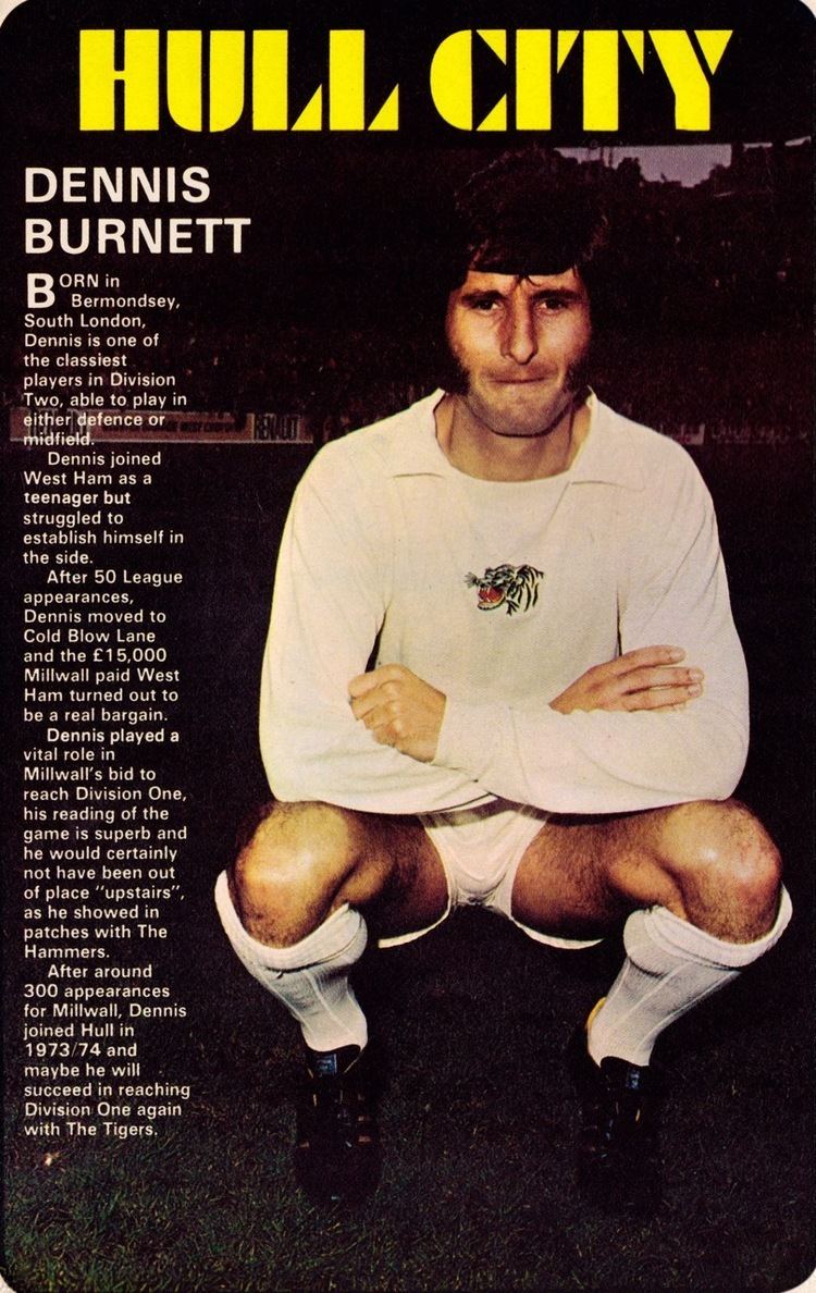 Dennis Burnett Dennis Burnett Hull City 1971 Beyond The Last Man