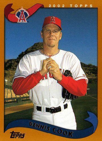 Dennis Cook ANAHEIM ANGELS Dennis Cook 388 TOPPS 2002 Baseball MLB Series 2