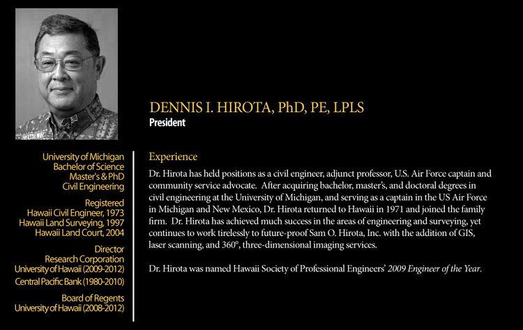 Dennis Hirota Dr Dennis Hirota Sam O Hirota Inc