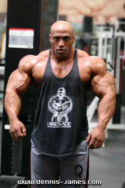 Dennis James (bodybuilder) Dennis James retired from competing at last years Olympia this