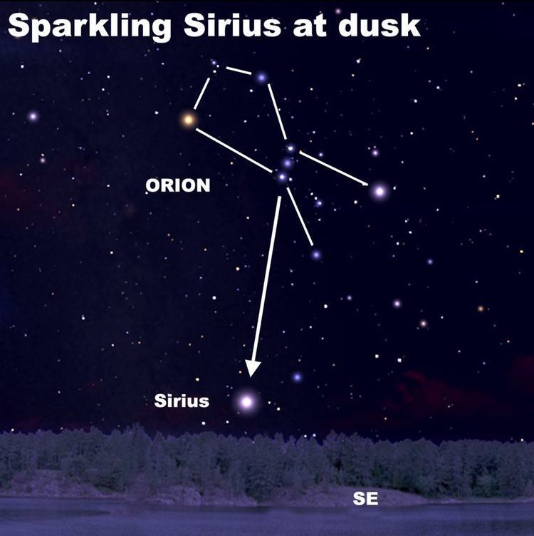 Dennis Mammana Dennis Mammana Getting Sirius About a Stunning Celestial Sparkler