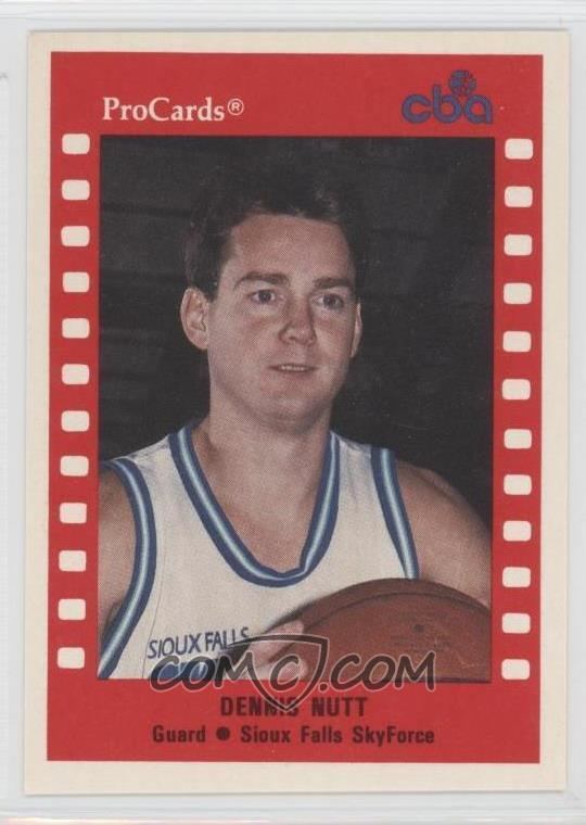 Dennis Nutt imgcomccomiBasketball199091ProCardsCBA82