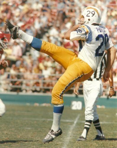 Dennis Partee Dennis Partee San Diego Chargers 196875 NFLAFL Old School